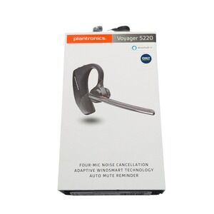 Nn9Ox Plantronics / Poly Voyager 5220 Noise Cancelling Bluetooth Headset